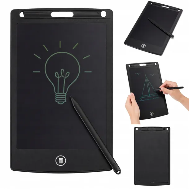 TABLET GRAFICZNY DO RYSOWANIA DLA DZIECI 8,5 CALA ZNIKOPIS NOTES + RYSIK