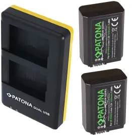 2x-akumulator-patona-np-fw50-premium-ladowarka