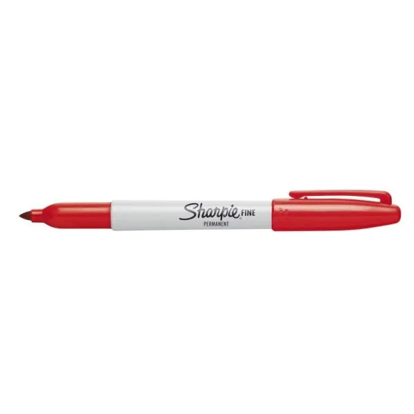 marker-permanetny-sharpie-fine-czerwony