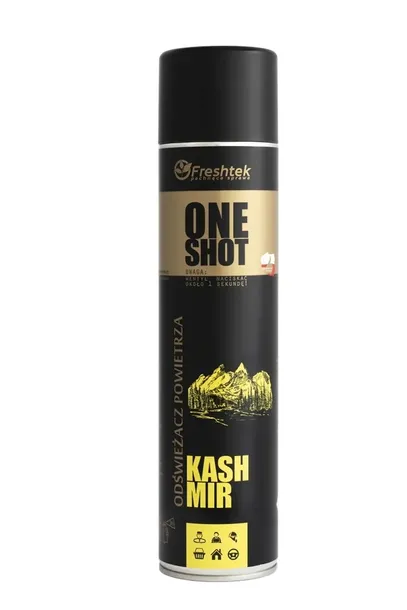 Freshtek One Shot Neutralizator Zapachów Odświeżacz Powietrza Kaszmir 600ml