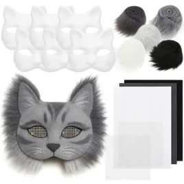 zestaw-masek-do-malowania-ozdabiania-futro-filc-therian-diy-6-szt-szary-kot