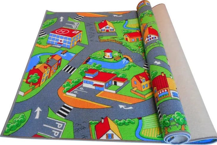 DYWAN 200x200 DROGI WIEŚ ULICE MIASTO FARMA CARS
