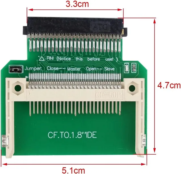 adapter-przejsciowka-cf-na-ide-50-pin-stan-nowy