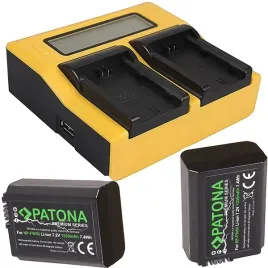 2x-akumulator-patona-premium-np-fw50-ladowarka