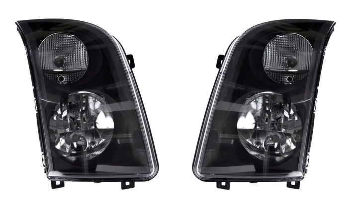 VW CRAFTER 06 REFLEKTOR LAMPA PRZÓD KOMPLET LEWA + PRAWA H7+H7+PY21W+W5W