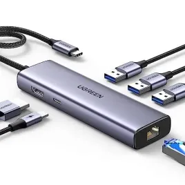 ugreen-stacja-dokujaca-usb-c-z-4k-hdmi-ethernet-pd-100-w-3-usb-a-3-0-hub