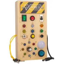 tablica-montessori-sensoryczna-drewniana-manipulacyjna-led-przelaczniki