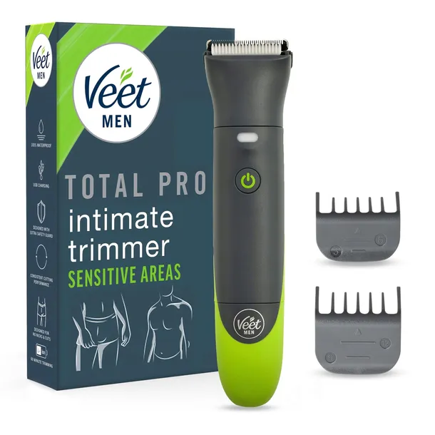 Veet Men Intimate trymer - golarka intymna dla mężczyzn wodoodporny trymer