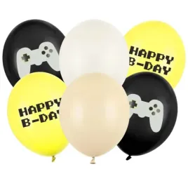 balony-dla-gracza-mix-partydeco-12-6-szt
