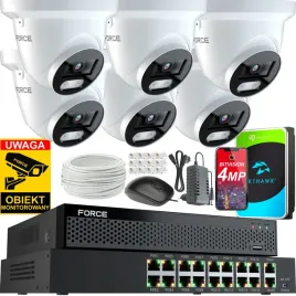 force-zestaw-monitoringu-6x-kamera-ip-4mpx-2k-dysk-1tb-switch-poe-16ch
