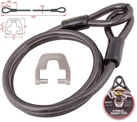 linka-stalowa-kovix-kza-150-z-adapterem