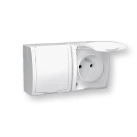 simon-aquarius-gniazdo-herm-x2-z-u-ip54-biale