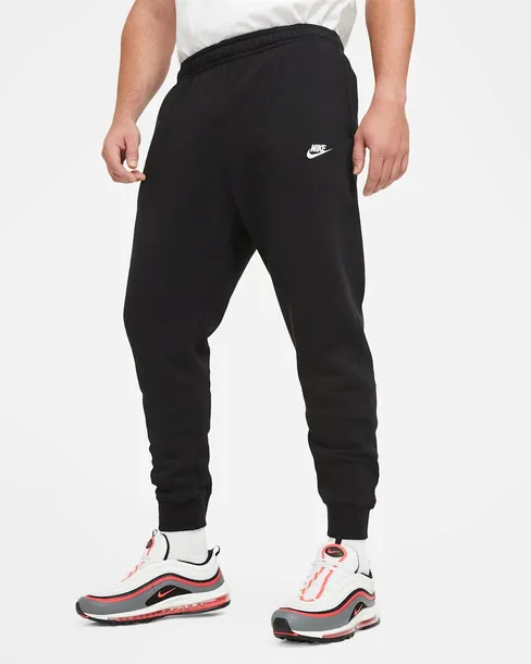 Spodnie dresowe dresy męskie Nike Club Fleece czarne BV2671-010 r. XL