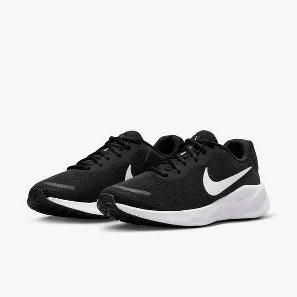 Buty męskie sportowe Nike Revolution 7 czarne białe modne FB2207-001 r. 45