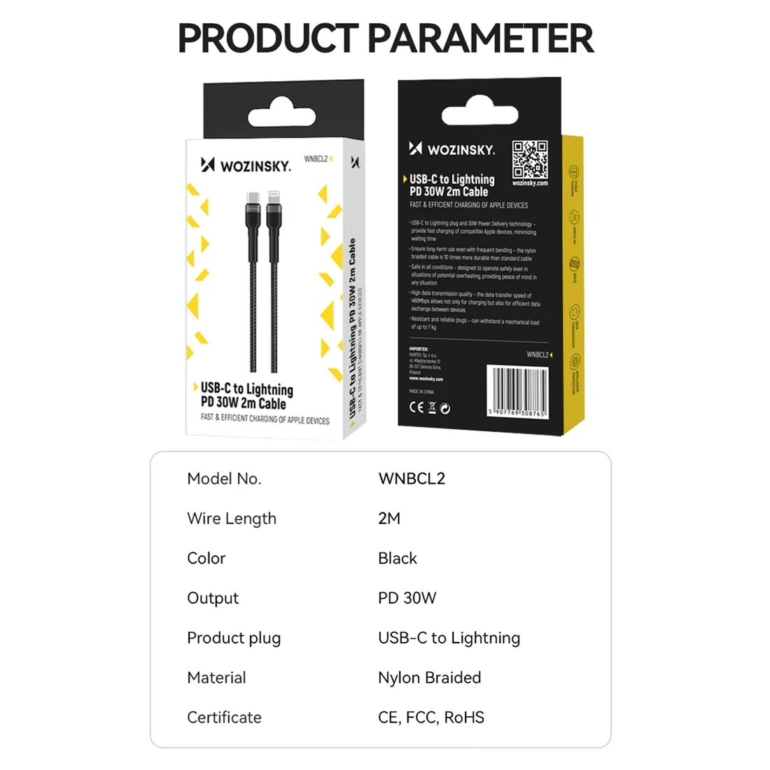 kabel-przewod-do-iphone-usb-c-lightning-pd-30w-2m-czarny