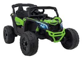 pojazd-atv-can-am-maverick-zielony-przyciski-dzwiekow-i-klaksonu-kierownicy