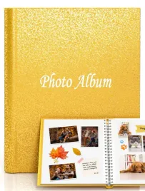 duzy-album-na-zdjecia-do-instax-mini-polaroid-okladka-z-brokatem-zlota