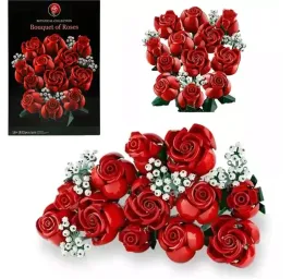 klocki-czerwone-roze-bukiet-822el-kwiaty-prezent-dzien-kobiet