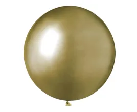 balony-zlote-chromowane-shiny-duze-48cm-25-sztuk