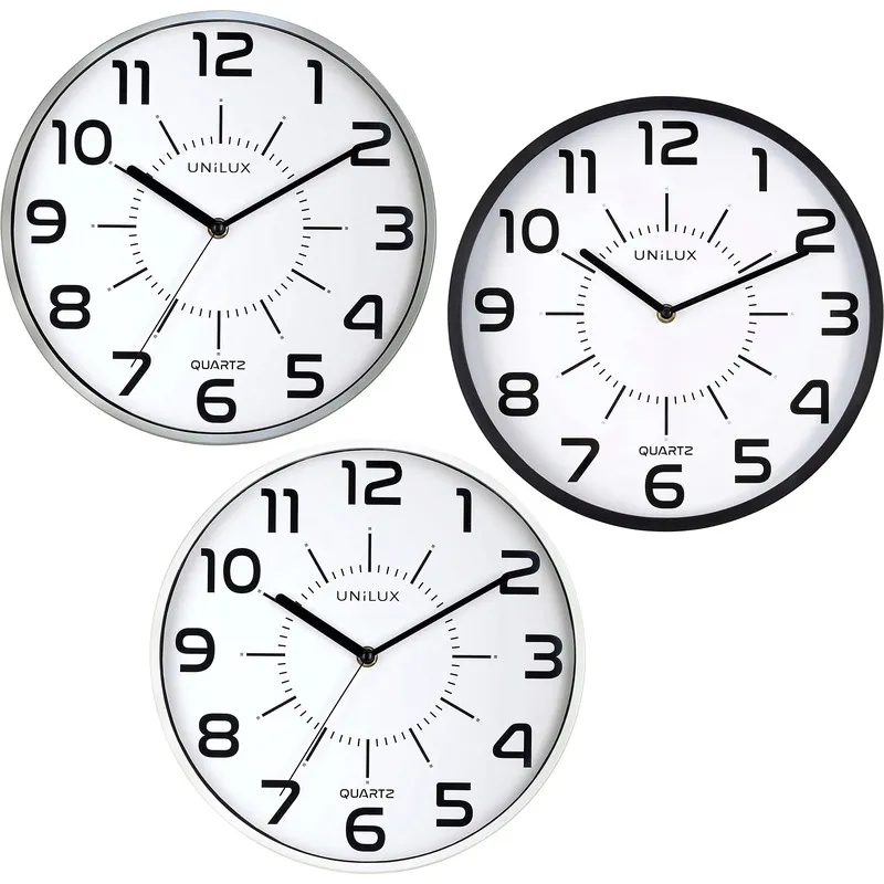 zegar-unilux-pop-28-5cm-bialy