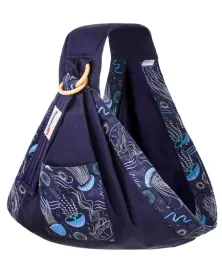 nosidelko-dla-noworodka-chusta-do-karmienia-granatowa