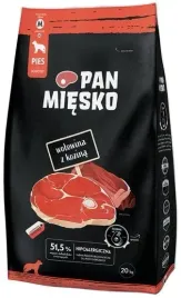 pan-miesko-karma-sucha-dla-psa-wolowina-i-kozina-chrupki-m-20kg