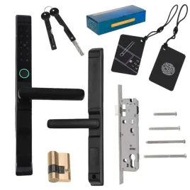 elektroniczna-klamka-do-drzwi-z-czytnikiem-linii-papilarnych-nfc-wifi