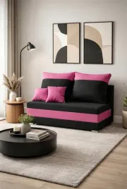 sofa-kanapa-2-os-z-funkcja-spania-gustav-czarny-rozowy