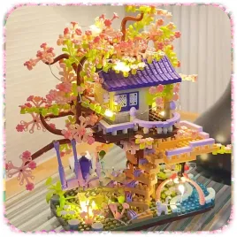 klocki-konstrukcyjne-drzewko-bonsai-kwiaty-wisni-domek-na-drzewie-973-el