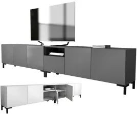 wysoka-szafka-rtv-pod-telewizor-300-300cm-komoda-rtv-szary-mat-na-nozkach