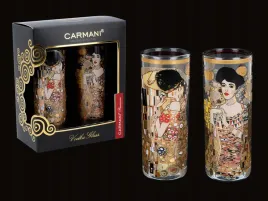 kpl-2-kieliszkow-do-wodki-g-klimt-pocalunek-adela-carmani
