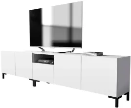 wysoka-komoda-szafka-rtv-pod-telewizor-250-250cm-bialy-mat-na-nozkach