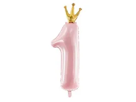 balon-foliowy-90cm-cyfra-1-z-korona-roz-roczek