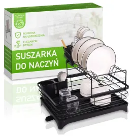 ociekacz-dwupoziomowy-metalowy-czarny-z-odplywem-i-pojemnikiem-na-sztucce