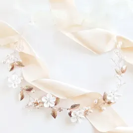 wianek-rose-gold-z-kwiatami-listkami-perelkami-delikatny-przyjecie-wesele