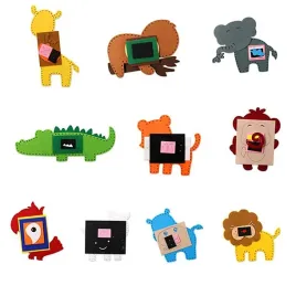 filcowy-zestaw-do-szycia-dla-dzieci-zwierzeta-zoo-14szt-diy-lew-zyrafa-slon