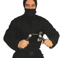 nunczako-18-cm-czarne-wojownik-ninja-gadzet