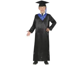 stroj-maly-absolwent-absolwenta-toga-czarno-niebieska-student-116