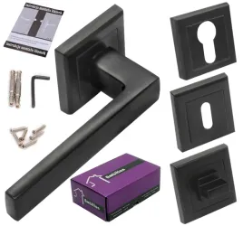 klamka-klamki-do-drzwi-czarna-rozety-szyldy-do-wyboru-klucz-wc-wkladka