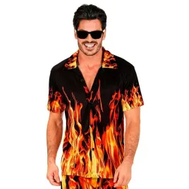 koszula-meska-czarna-plomienie-ogien-pieklo-karnawal-party-impreza-l-xl