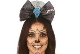 opaska-czaszka-los-muertos-akcesoria-halloween-dzien-zmarlych