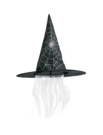 kapelusz-czarownicy-czarny-z-wlosami-bialymi-wiedzma-wiedzmy-halloween