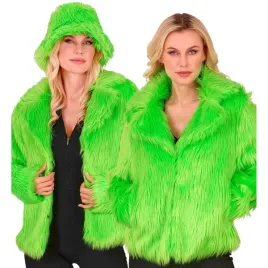 kurtka-damska-zielona-wlochata-disco-neon-party-karnawal-l-xl