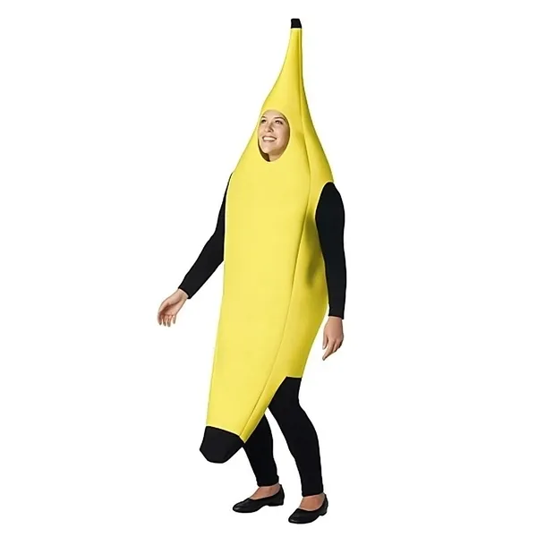 STRÓJ DLA DOROSŁYCH BANAN BANANA ŻÓŁTY OWOC PRZEBRANIE KARNAWAŁ