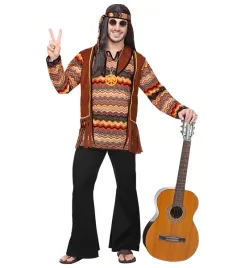 stroj-hipisa-hipis-brazowy-dzieci-kwiaty-xxl