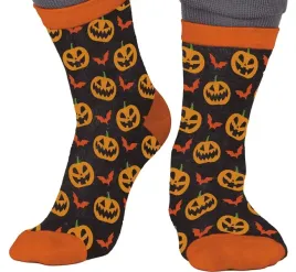 skarpety-halloweenowe-dynie-nietoperze-czarno-pomaranczowe-halloween-42-48