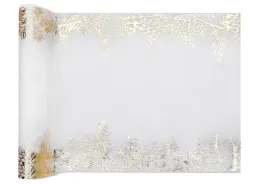 bieznik-swiateczny-zlote-szyszki-bialy-choinka-28-x-300-cm-boze-narodzenie