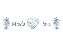 tablica-okolicznosciowa-mloda-para-niebieskie-kwiaty-2szt-slub-wesele-52-cm