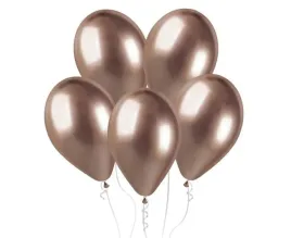 balony-blyszczace-rozowo-zlote-33-cm-50-szt