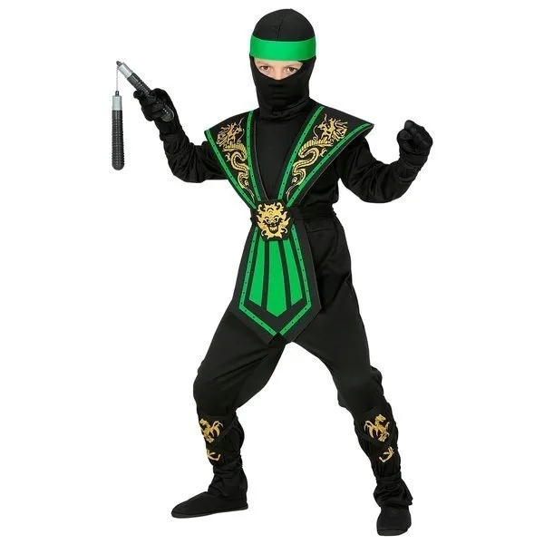stroj-kombat-ninja-zielony-karnawal-bal-104-rozmiar-104